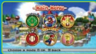 NINTENDO MARIO SUPER SLUGGERS - Main Menu - 1
