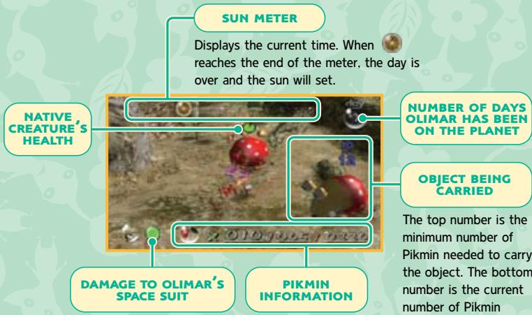 NINTENDO PIKMIN - MAIN SCREEN - 1