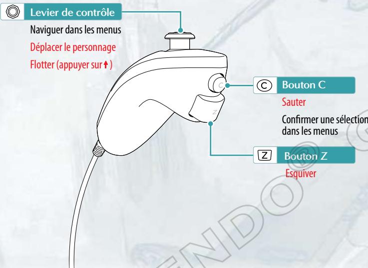 NINTENDO SIN PUNISHMENT - Wii Remote et Nunchuk (Style Nunchuk) - 1