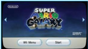 NINTENDO SUPER MARIO GALAXY - Commencer une partie - 6
