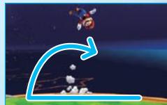 NINTENDO SUPER MARIO GALAXY - Charge au sol appuyez sur 2 quand vous êtes dans les airs. - 3