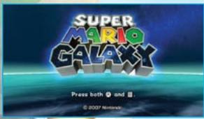 NINTENDO SUPER MARIO GALAXY - Commencer une partie - 10