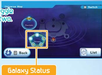 NINTENDO SUPER MARIO GALAXY - maps - 2