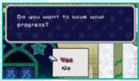 NINTENDO SUPER PAPER MARIO - About Saving - 2