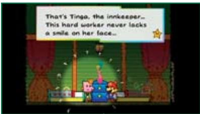 NINTENDO SUPER PAPER MARIO - Pointer vers l'écran pour les astuces - 1