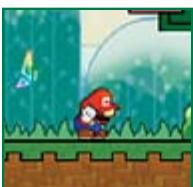 NINTENDO SUPER PAPER MARIO - Marcher/courir/s'accroupir/déplacer leurreur - 1