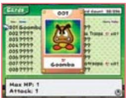 NINTENDO SUPER PAPER MARIO - Carta - 1
