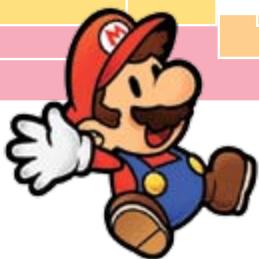 NINTENDO SUPER PAPER MARIO - Menu - 1