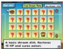 NINTENDO SUPER PAPER MARIO - Recipes - 1