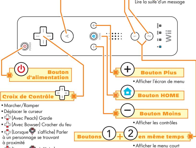 NINTENDO SUPER PAPER MARIO - Bouton 2 - 1