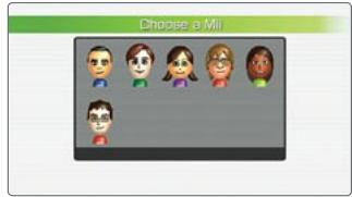 NINTENDO WII FIT - Choisir un mii - 1