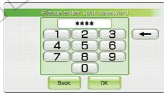NINTENDO WII FIT - PIN Settings - 1