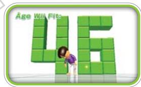 NINTENDO WII FIT PLUS - Affichage de l'âge wii fit - 1