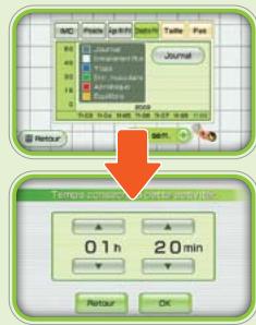 NINTENDO WII FIT PLUS - Documenter vos progrès en dehors de wii fit plus - 1