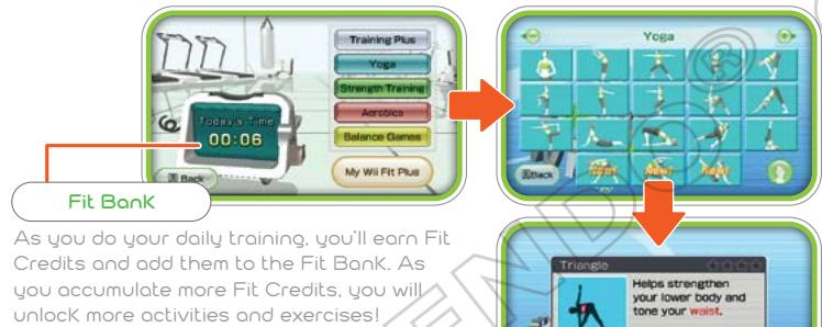 NINTENDO WII FIT PLUS - Start Training - 1