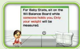 NINTENDO WII FIT PLUS - Baby Stats - 1