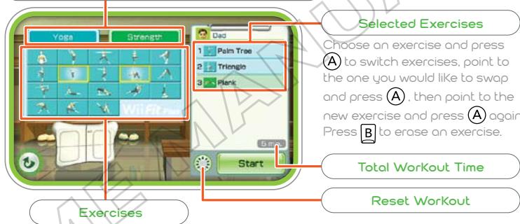 NINTENDO WII FIT PLUS - My Routine - 1