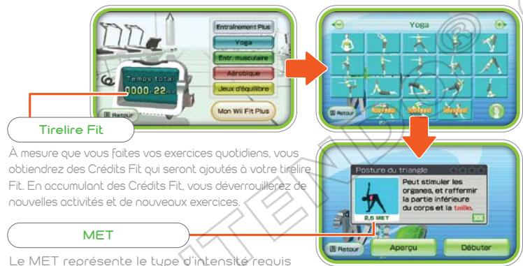NINTENDO WII FIT PLUS - Commencer l'entraînement - 1