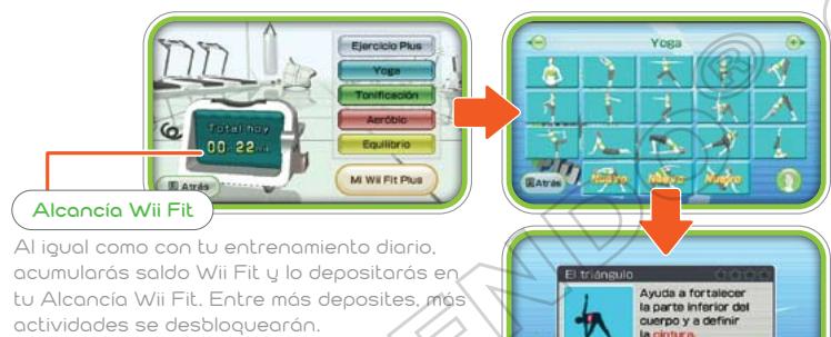 NINTENDO WII FIT PLUS - Ejercicios - 1