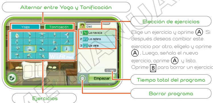 NINTENDO WII FIT PLUS - - Mi programa - 1