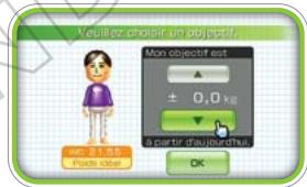 NINTENDO WII FIT PLUS - Déterminer un objectif - 1