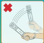 NINTENDO WII FLING SMASH - Wii REMOTE WITH Wii MOTIONPLUS ATTACHED - 1