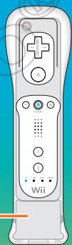 NINTENDO WII FLING SMASH - WII REMOTE CON WII MOTIONPLUS CONNECTADO - 1