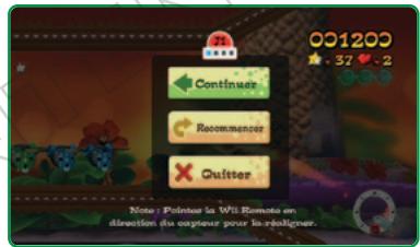 NINTENDO WII FLING SMASH - Écran du niveau - 3