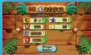 NINTENDO WII FLING SMASH - SCORING DETAIL SCREEN - 3