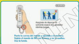 NINTENDO WII FLING SMASH - CONFIGURación DEL IDIOMA - 6