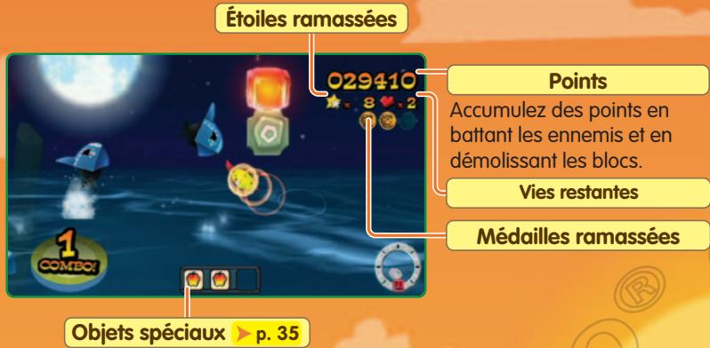 NINTENDO WII FLING SMASH - Écran du niveau - 1