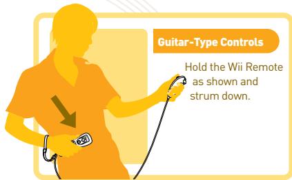 NINTENDO WII MUSIC - Instrument Controls - 1