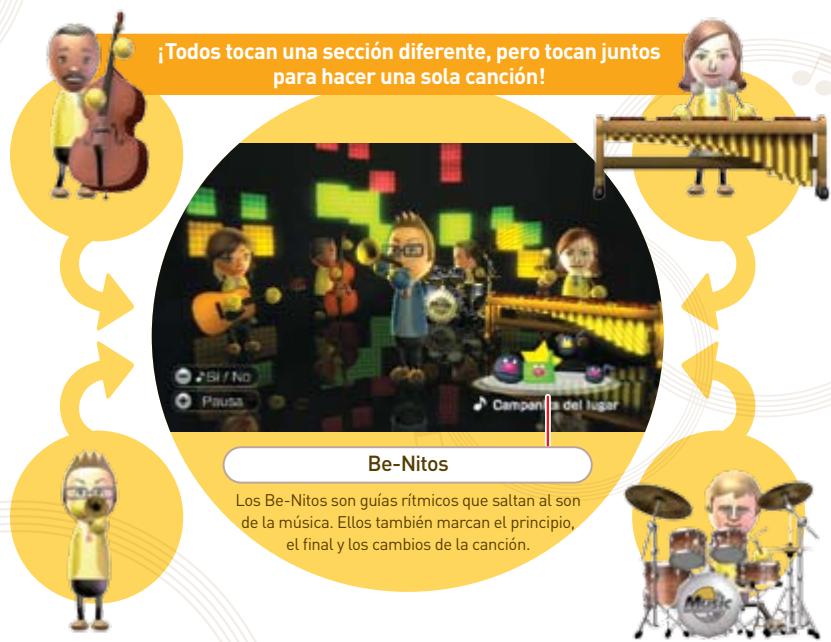 NINTENDO WII MUSIC - - ¿Qué es una sesión de grupo? - 2