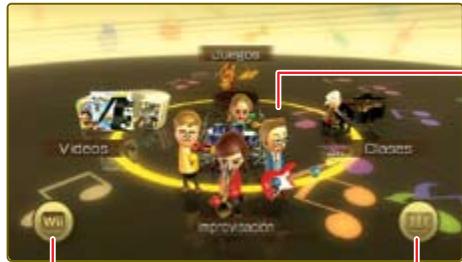 NINTENDO WII MUSIC - - Menu principal - 1