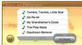 NINTENDO WII MUSIC - Song and Stage Selection - 3