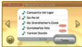 NINTENDO WII MUSIC - Selección de�能 y escenario - 3