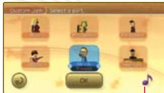 NINTENDO WII MUSIC - Instrument and Part Selection - 1