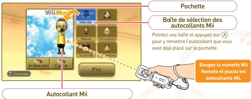 NINTENDO WII MUSIC - Création de la pochette - 1