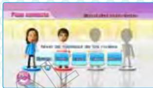 NINTENDO WII PARTY - Elegir el nivel de habilidad de los rivales y el nivel de dificultad - 1