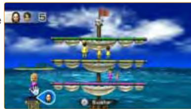 NINTENDO WII PARTY - Barco balanza - 1