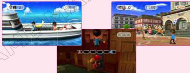 NINTENDO WII PARTY - Mini-jeux à deux en équipe - 1