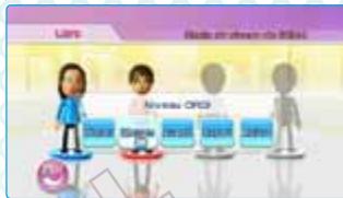 NINTENDO WII PARTY - Configurer le niveau de l'ordi et la difficulté du jeu - 1
