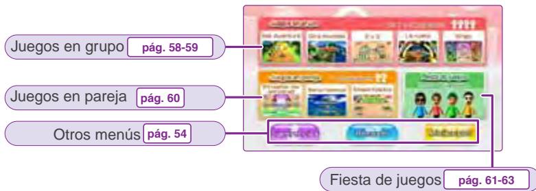 NINTENDO WII PARTY - Menu principal - 1
