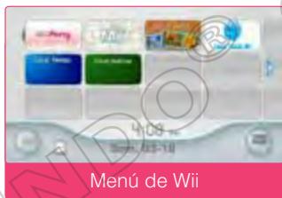 NINTENDO WII PARTY - Menu de Wii - 1
