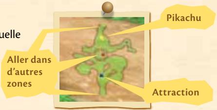 NINTENDO WII POKEPARK - Carte (map) - 1