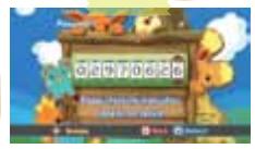 NINTENDO WII POKEPARK - Saisir un code - 2