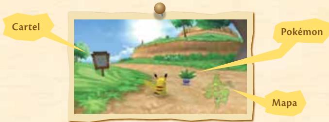 NINTENDO WII POKEPARK - PANTALLA DEL JUEGO - 1