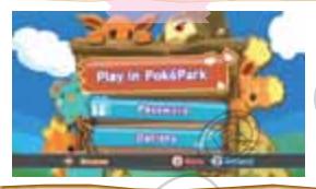 NINTENDO WII POKEPARK - Sauvegarder la partie - 3