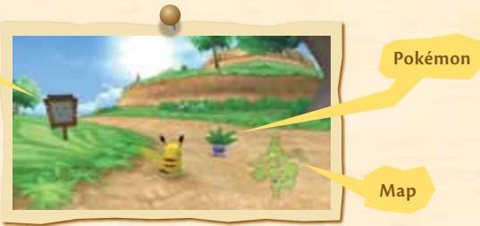 NINTENDO WII POKEPARK - Signboard - 1