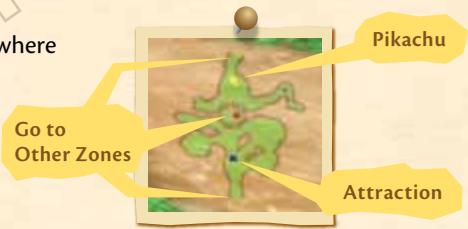 NINTENDO WII POKEPARK - Map - 2